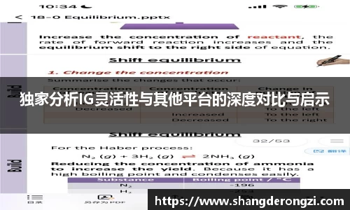 独家分析IG灵活性与其他平台的深度对比与启示